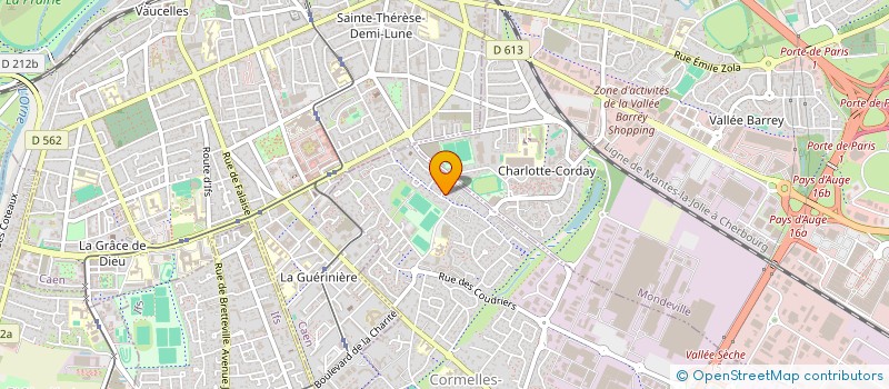 localisation de l'entreprise BATI-RENOV  CORMELLES-LE-ROYAL