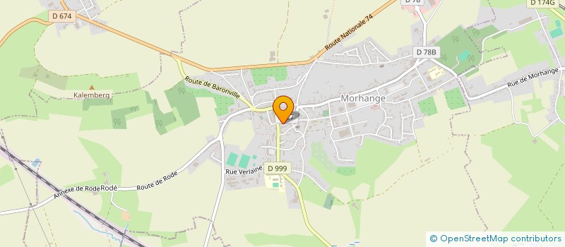 localisation de l'entreprise BATI RENOV 57 CONSTRUCTION  VILLER