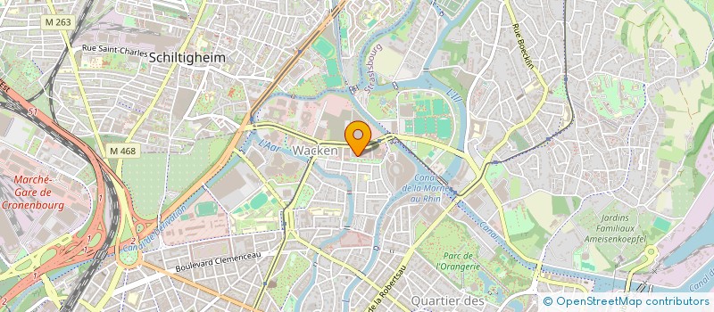 localisation de l'entreprise BATI RENOV 67  STRASBOURG