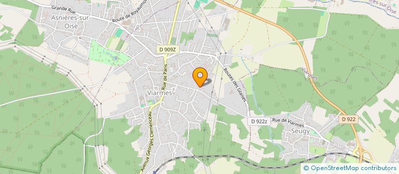 localisation de l'entreprise BATI RENOV à VIARMES