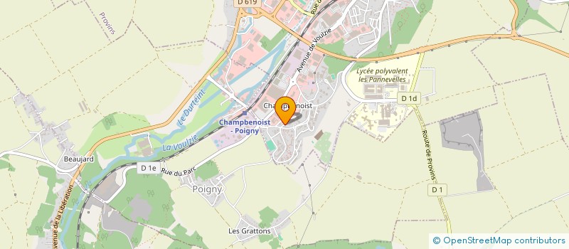 localisation de l'entreprise BATI RENOV à PROVINS