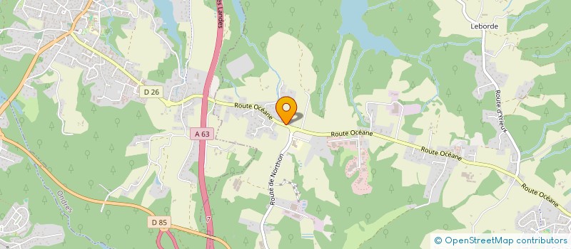 localisation de l'entreprise BATI RENOV  SAINT-MARTIN-DE-SEIGNANX