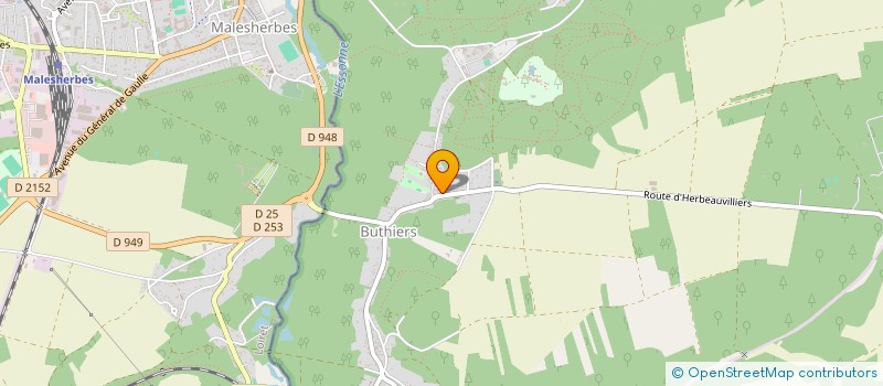 localisation de l'entreprise BATI RENOV  BUTHIERS