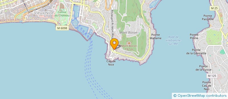 localisation de l'entreprise BATI RENOV AZUR à NICE