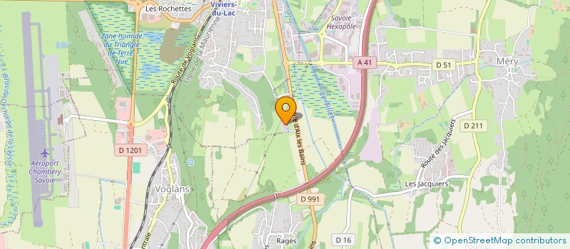 localisation de l'entreprise BATI-RENOV-CONCEPT  VIVIERS-DU-LAC