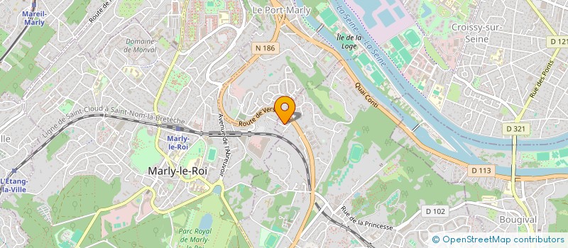 localisation de l'entreprise BATI RENOV CONCEPT à LOUVECIENNES