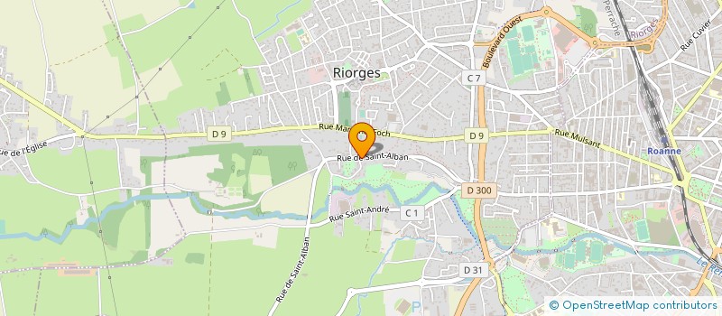 localisation de l'entreprise BATI RENOV CONSEIL à RIORGES