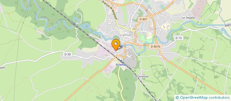 localisation de l'entreprise BATI RENOV GRAMAT à GRAMAT