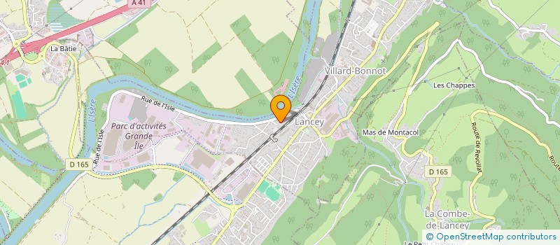 localisation de l'entreprise BATI RENOV' SERVICES à VILLARD-BONNOT