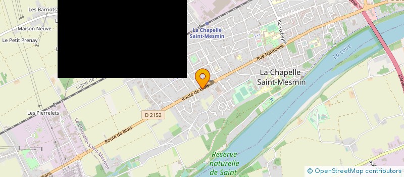 localisation de l'entreprise BATI RENOV' SERVICES à LA CHAPELLE-SAINT-MESMIN