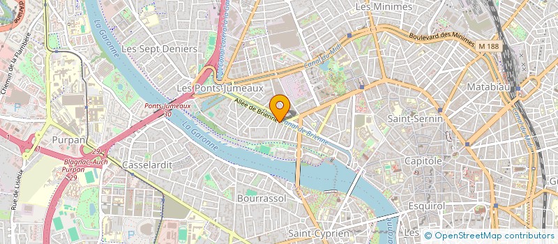 localisation de l'entreprise BATI RENOV SERVICES à TOULOUSE