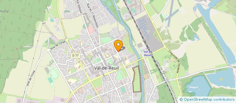 localisation de l'entreprise BATI-RENOVATION 27 à VAL DE REUIL