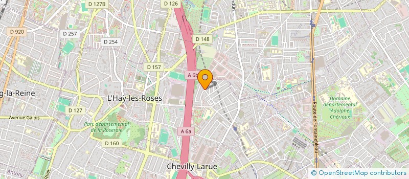 localisation de l'entreprise BATI-RENOVATION à L HAY LES ROSES