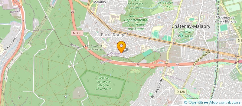 localisation de l'entreprise BATI RENOVE à CHATENAY-MALABRY