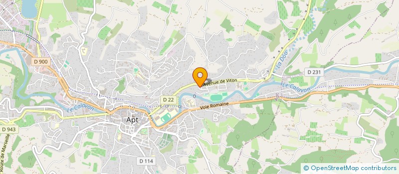 localisation de l'entreprise BATI RENOVE  APT