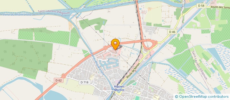 localisation de l'entreprise BATI & RENOVE  AIGUES-MORTES