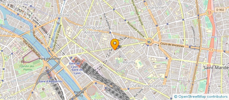 localisation de l'entreprise BATI RENT à PARIS