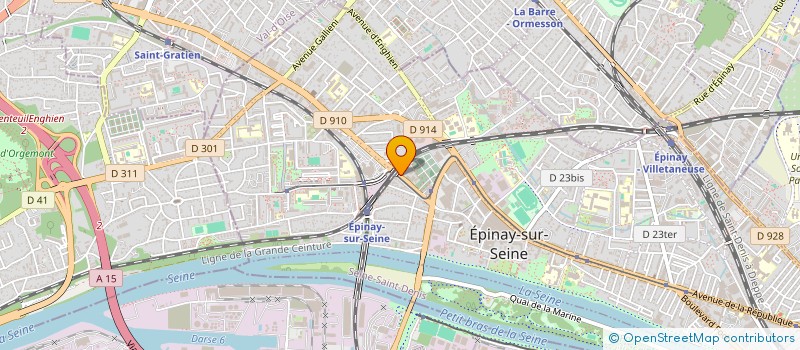 localisation de l'entreprise BATI-S.C à EPINAY-SUR-SEINE