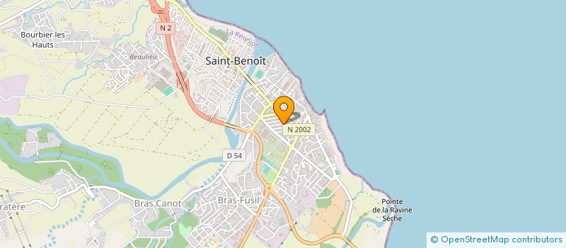 localisation de l'entreprise BATI'S SARL  SAINT-BENOIT