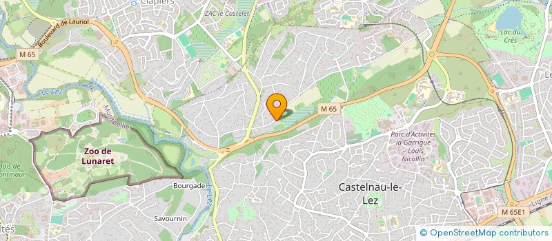 localisation de l'entreprise BATI SAHIN CONSTRUCTION  CASTELNAU-LE-LEZ