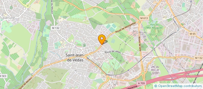 localisation de l'entreprise BATI SAINT JEAN à SAINT-JEAN-DE-VEDAS