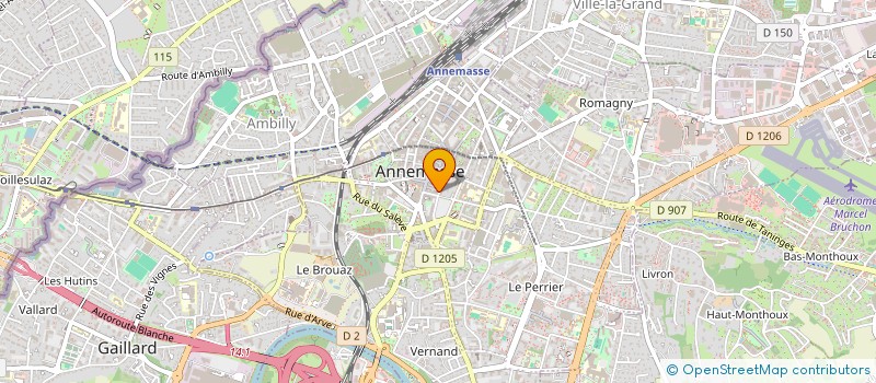 localisation de l'entreprise BATI-SAVOYARD  ANNEMASSE