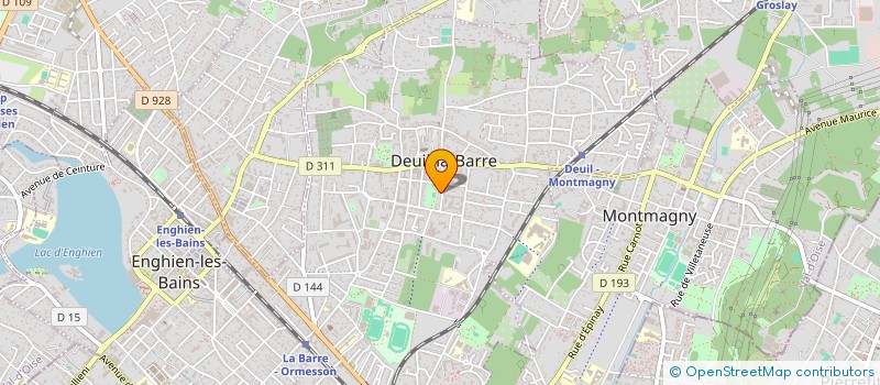 localisation de l'entreprise BATI - SEF à DEUIL-LA-BARRE