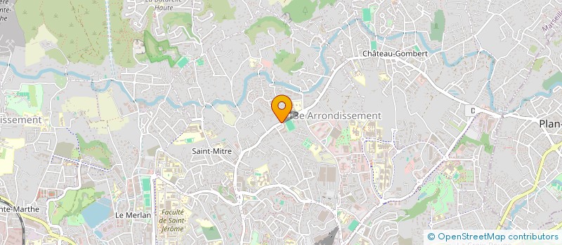 localisation de l'entreprise BATI SERVICE à MARSEILLE