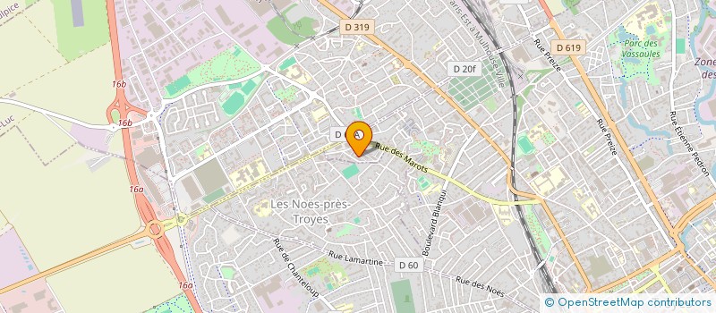 localisation de l'entreprise BATI SERVICES à TROYES