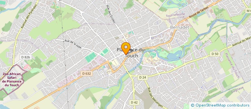 localisation de l'entreprise BATI SERVICES  PLAISANCE-DU-TOUCH