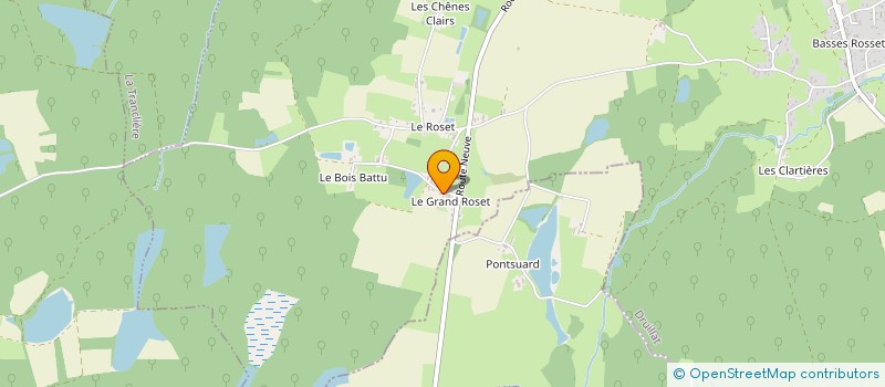 localisation de l'entreprise BATI SERVICES ENGENEERING(B.S.E.)  DRUILLAT