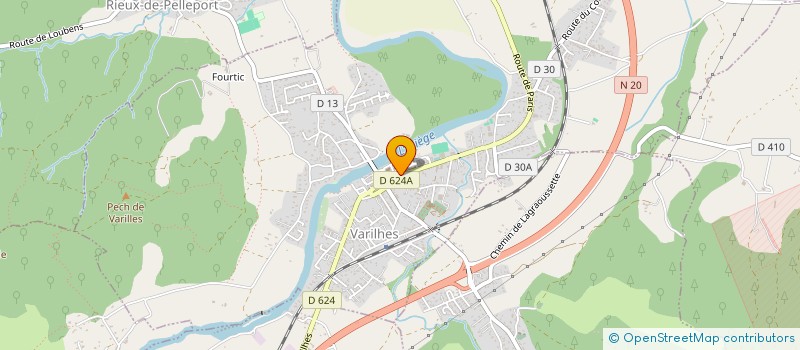 localisation de l'entreprise BATI SERVICES PLUS à VARILHES