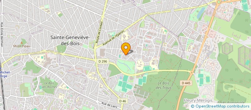 localisation de l'entreprise BATI SERVICES PLUS à SAINTE-GENEVIEVE-DES-BOIS