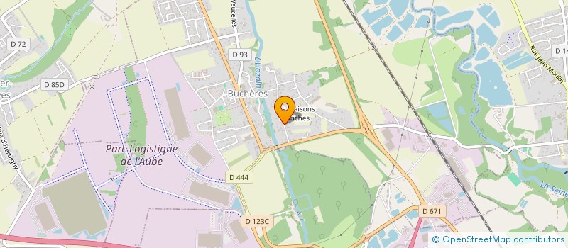 localisation de l'entreprise BATI SERVICES SARL à BUCHERES