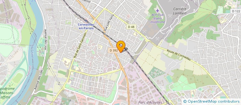 localisation de l'entreprise BATI SIMON à CORMEILLES-EN-PARISIS