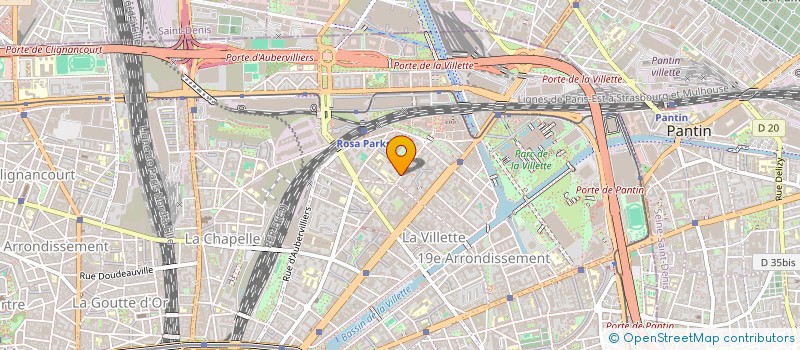 localisation de l'entreprise BATI SK SARL  PARIS