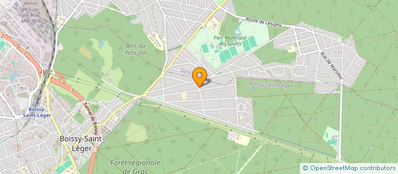 localisation de l'entreprise BATI SKULT à BOISSY-SAINT-LEGER