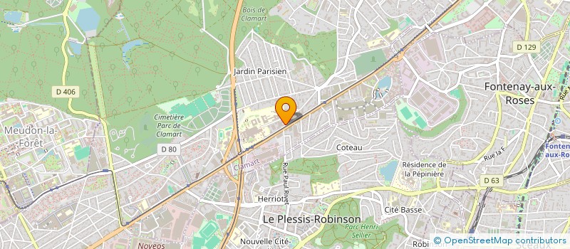 localisation de l'entreprise BATI SOL 3000 à CLAMART