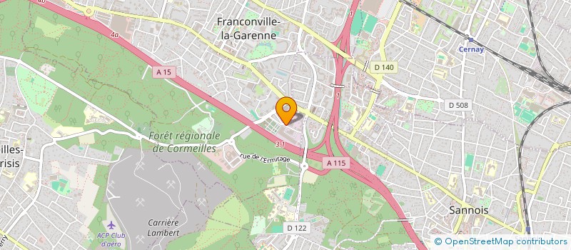 localisation de l'entreprise BATI'SOL OUEST à FRANCONVILLE