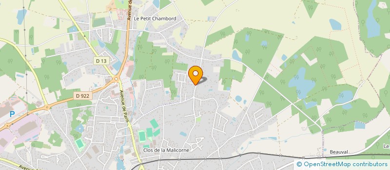 localisation de l'entreprise BATI SOLOGNE RENOVATION  ROMORANTIN-LANTHENAY
