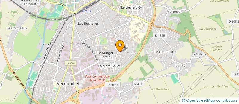 localisation de l'entreprise BATI SOLUTIONS à DREUX