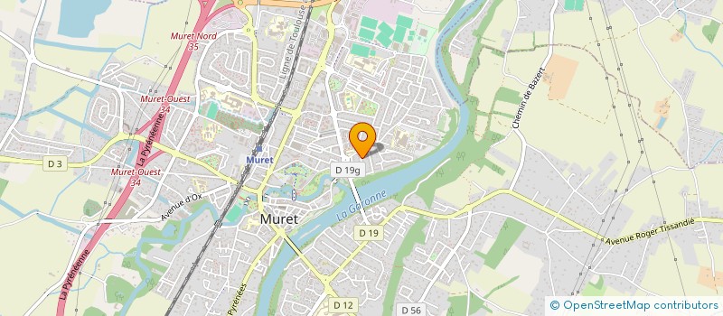 localisation de l'entreprise BATI SOLUTIONS à MURET