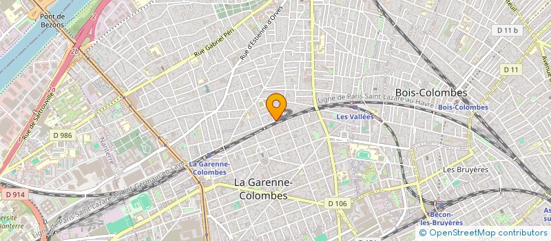 localisation de l'entreprise BATI SOLUTIONS DISCOUNT  COLOMBES