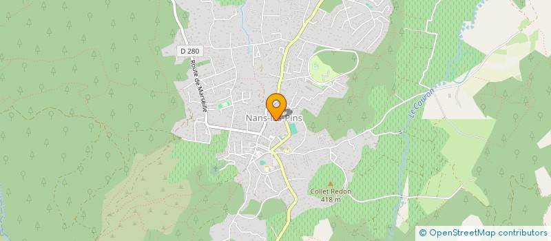 localisation de l'entreprise BATI.SP  NANS-LES-PINS