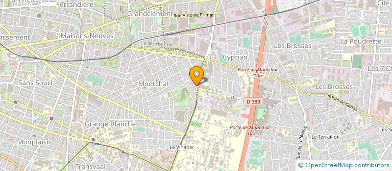 localisation de l'entreprise BATI.SPHERE  LYON