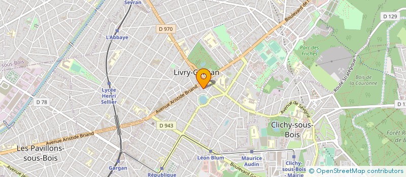 localisation de l'entreprise BATI-SPHERE à LIVRY-GARGAN