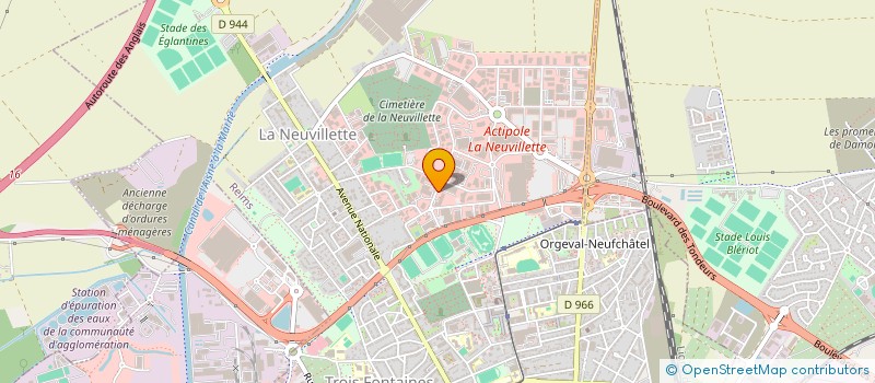 localisation de l'entreprise BATI STANDING  REIMS