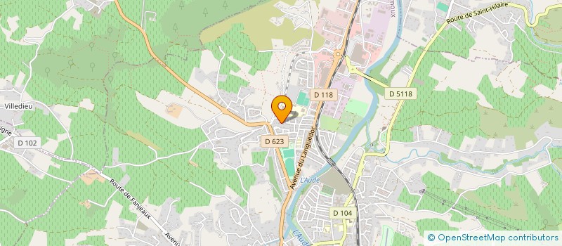 localisation de l'entreprise BATI-STTM à LIMOUX