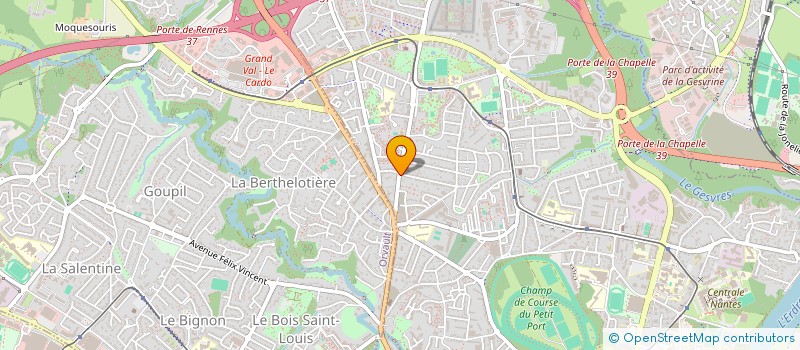 localisation de l'entreprise BATI STYLE à NANTES