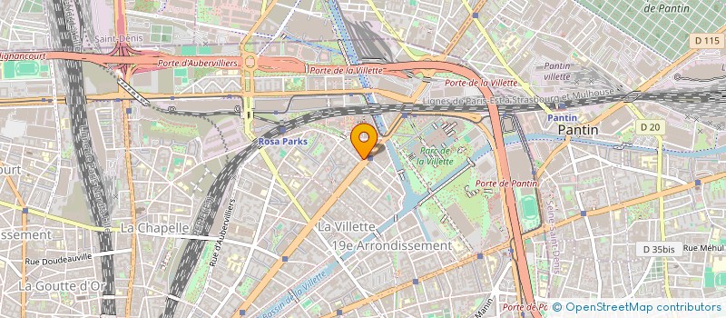 localisation de l'entreprise BATI-STYLE BORGES  PARIS